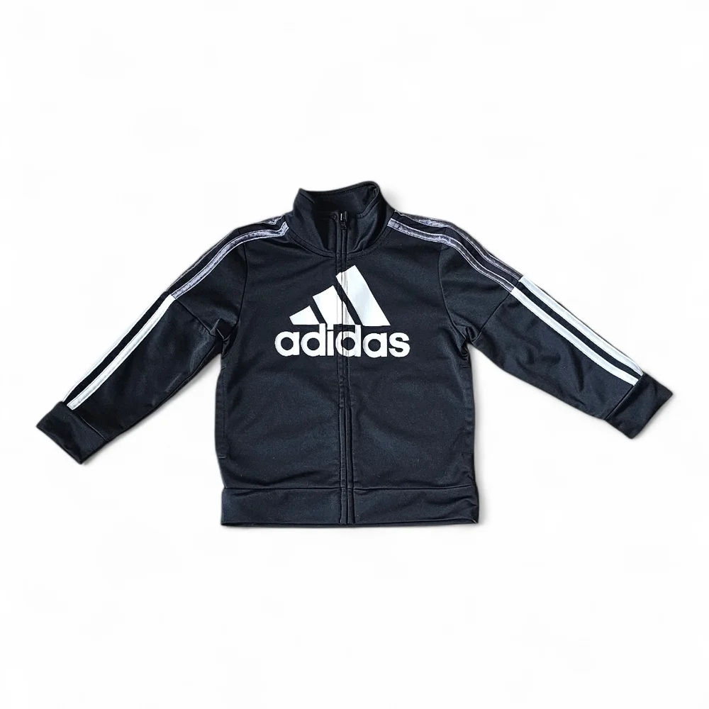 Adidas Kids Black Tracksuit Set Size 3T